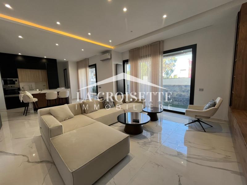 Villa meublée S+3 avec piscine à La Marsa